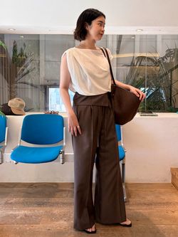 一部店舗・WEB限定》YUZEFI / ユゼフィ MOCHI WOVEN RAFFIA バッグ XL