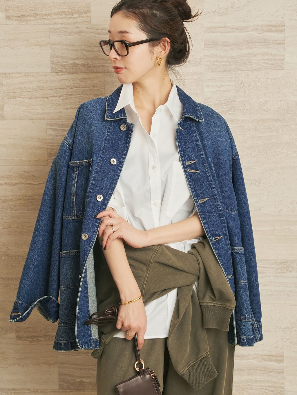 一部カラーWEB限定追加予約》coverall 4のコーディネートスナップ