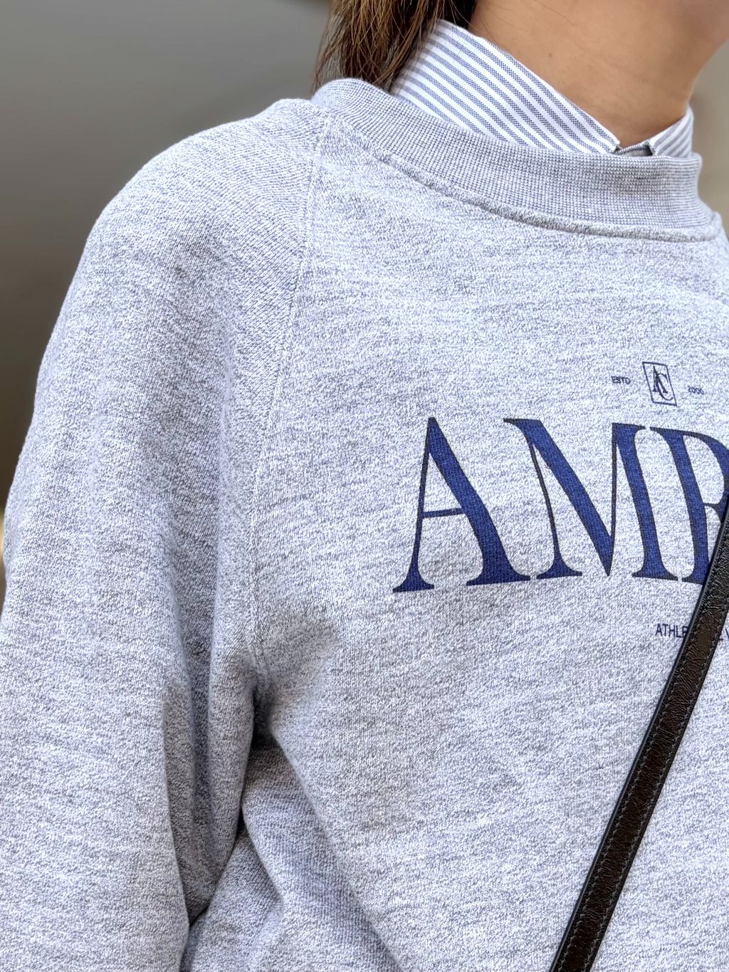 AMERICANA/アメリカーナ】 BACK ZIP SWEATのコーディネートスナップ