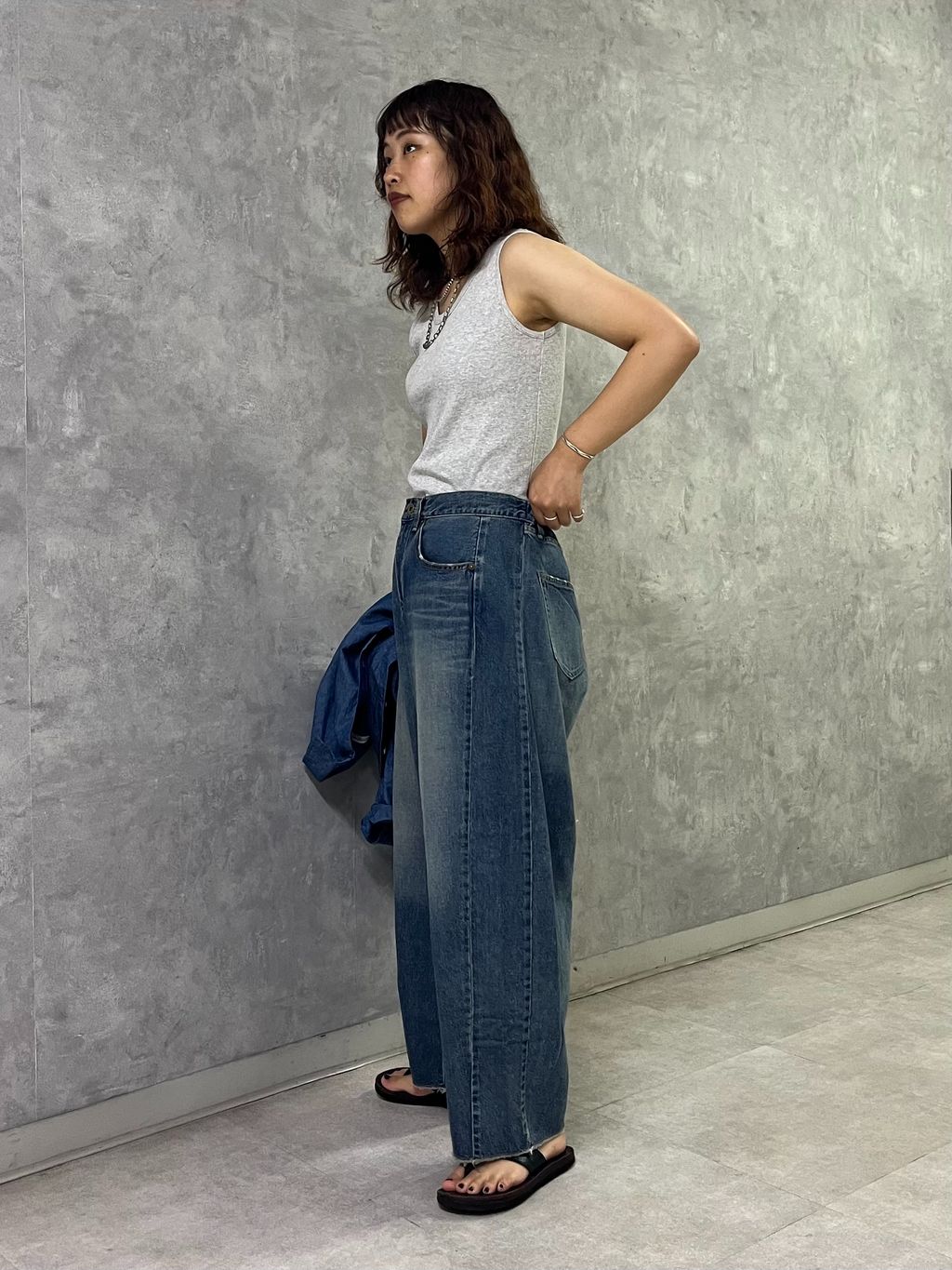 追加》11OZデニム スウィッチパンツのコーディネートスナップ（KY