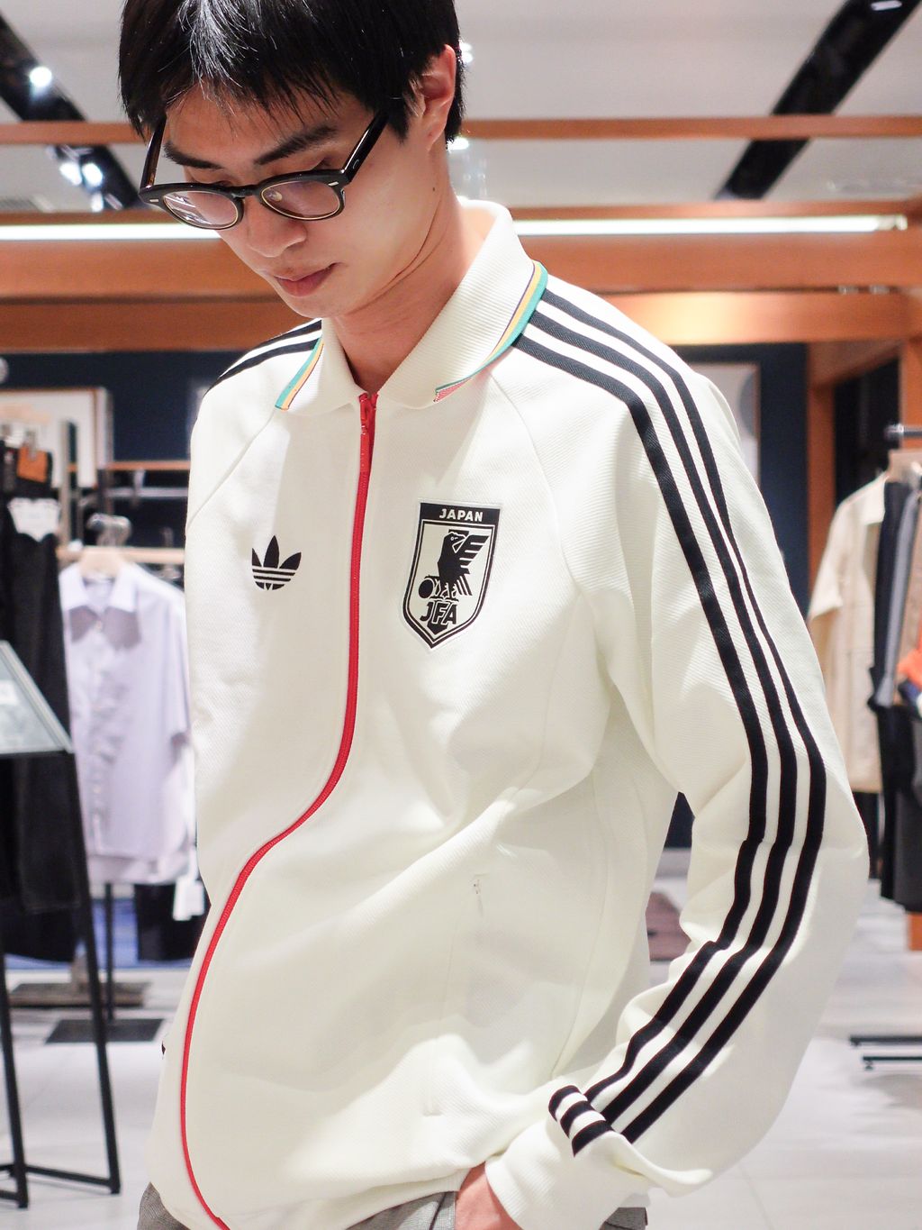 adidas（アディダス）W-CUP JAPAN AWAY ANTHEM JACKETのコーディネート