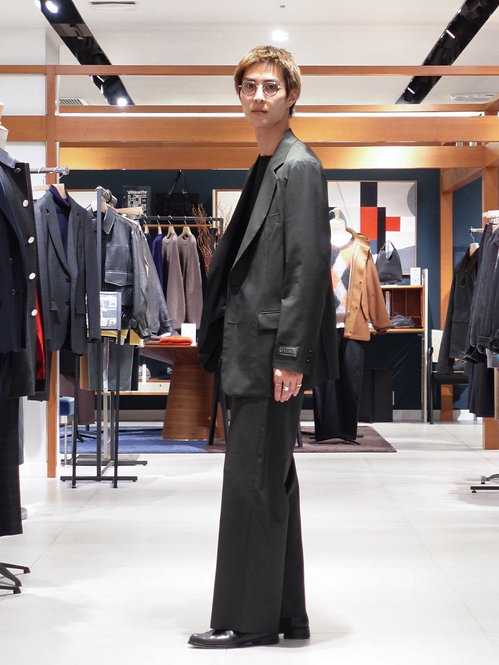 E. SC-2ボタン ジャケット OFFLIMITS【セットアップ着用可能】の