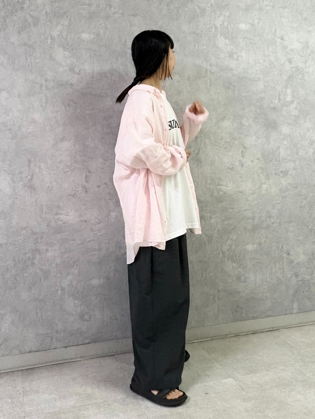 エアリネン Plainシャツのコーディネートスナップ（K.H）｜journal
