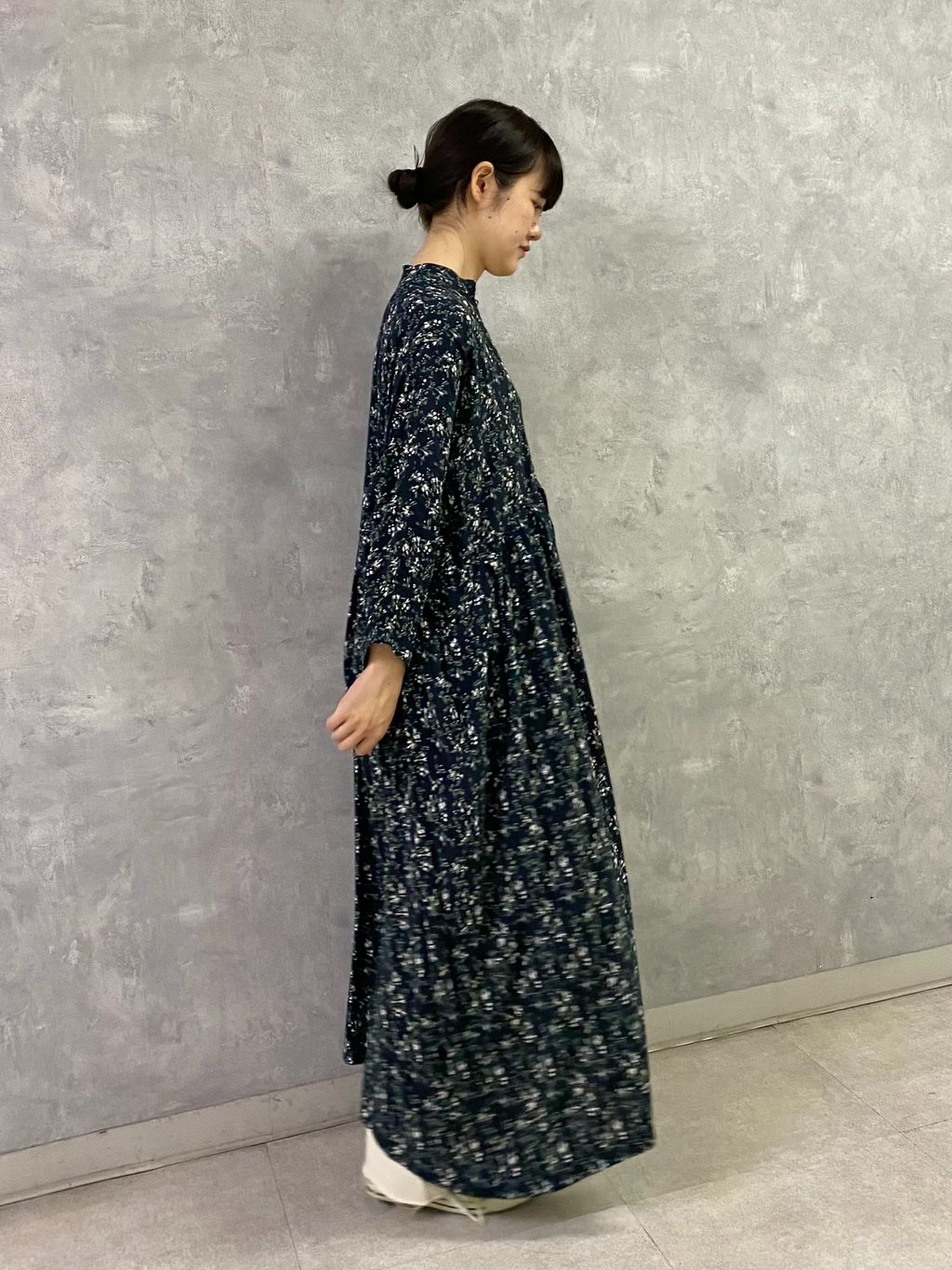 フラワー ampleプルワンピースのコーディネートスナップ（A.S