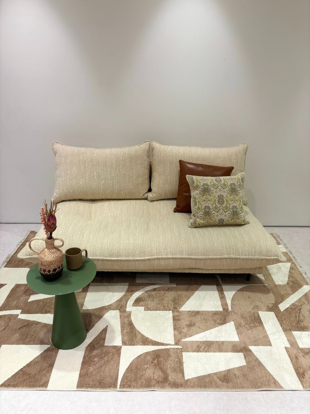 大型商品》PORTO SOFA Low W1700 (26IV) ポルトソファ アイボリーの