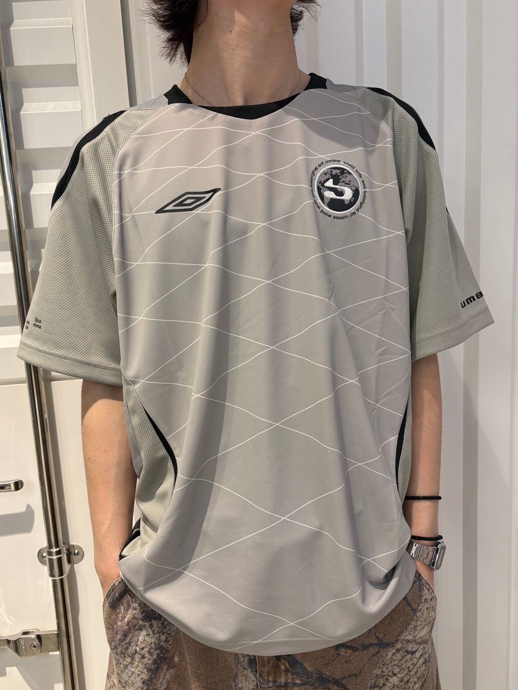 BAL × UMBRO LS SOCCER JERSEYのコーディネートスナップ（HIROMU