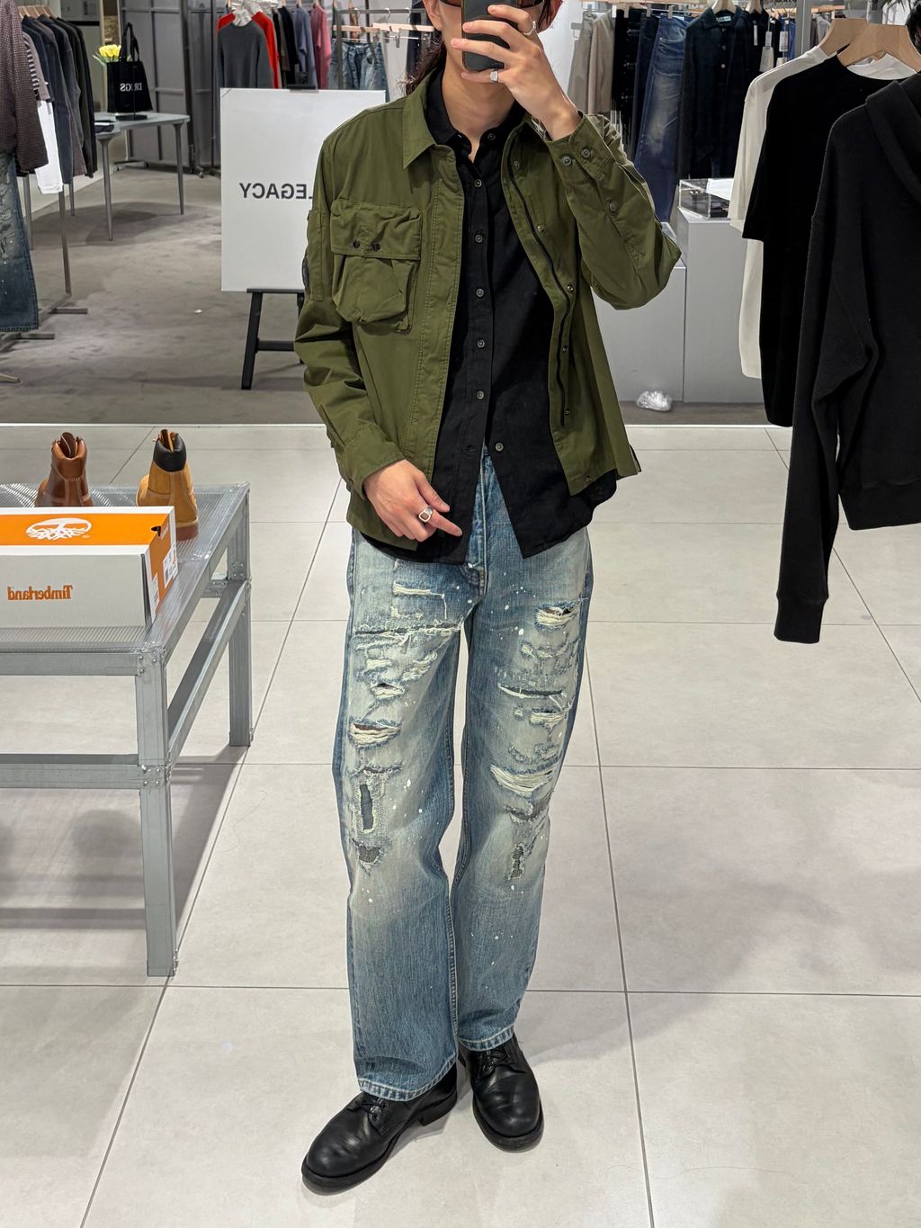 NO MAINTENANCE / ノーメンテナンス 別注 202XX SLIM STRAIGHT DENIMの