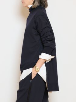 MILLENNIUM タートルネック スリットプルオーバーのコーディネート