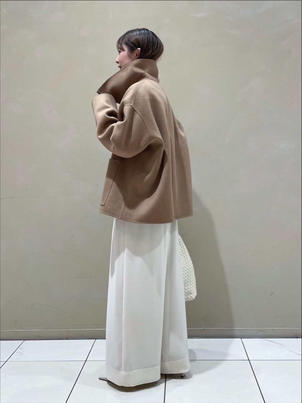 R'IAM スタンドZIPコートのコーディネートスナップ（natsune）｜Plage