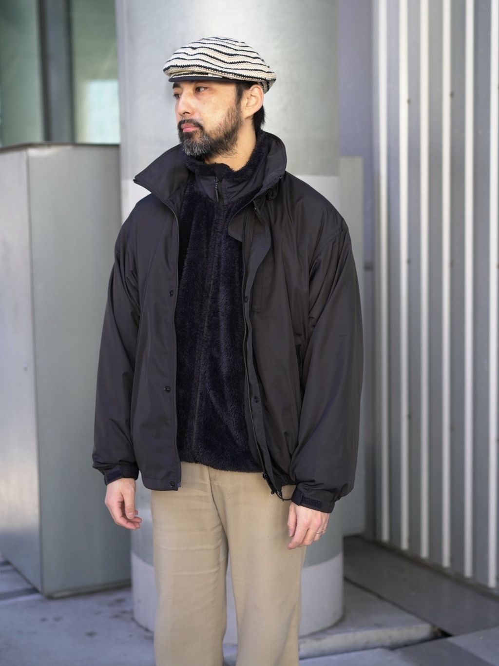 LE / エルイー】 MOUNTAIN PARKAのコーディネートスナップ（木村圭介