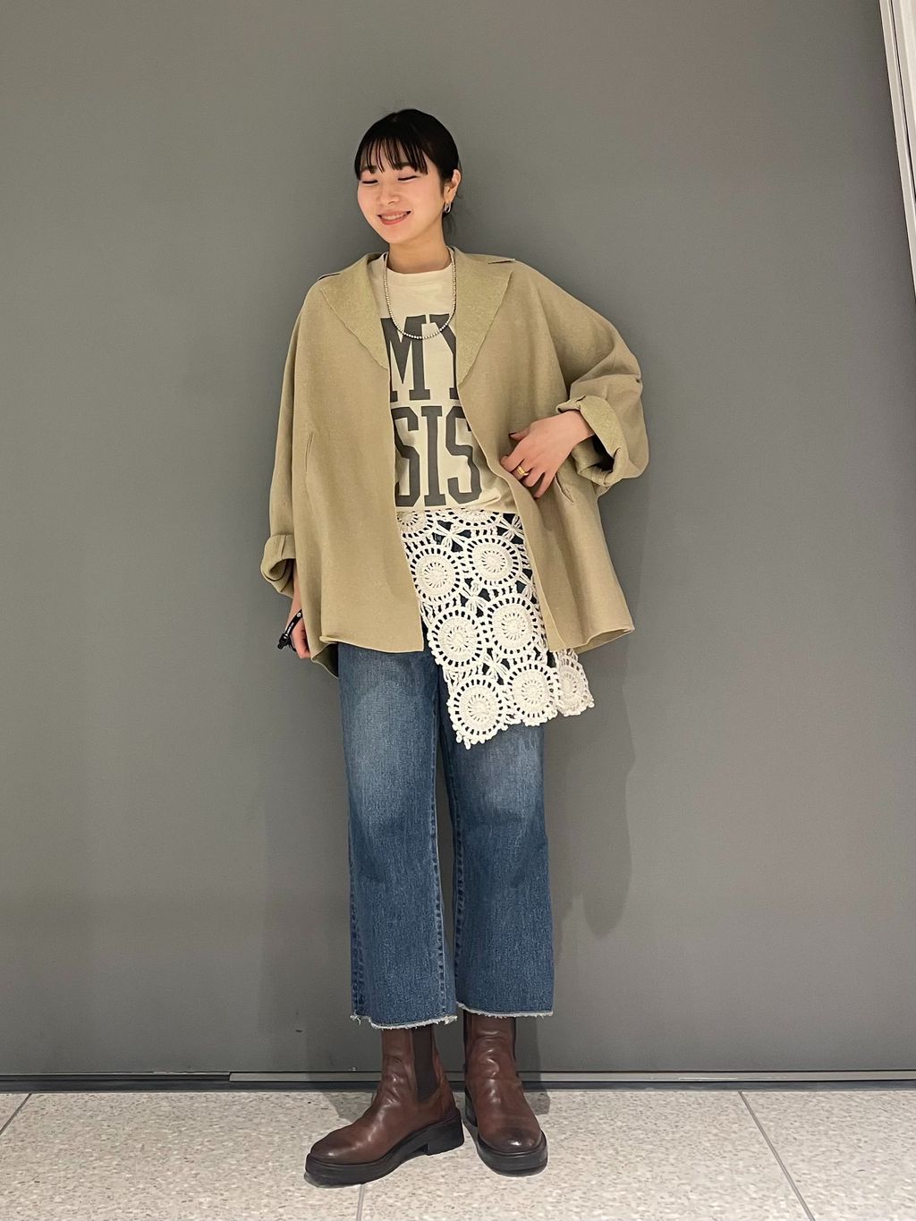 MY SIS Print Tのコーディネートスナップ（A.T）｜journal standard