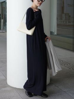 Plage Rib ロングスリーブワンピース 追加予約》Rib ロングスリーブ ワンピース 2（ワンピース）｜Plage