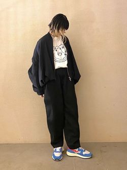 Elastic ブルゾンのコーディネートスナップ（M.K）｜journal standard