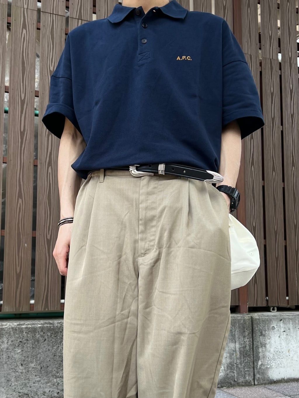 A.P.C / アーペーセー 別注 ANTOINE ポロシャツのコーディネート