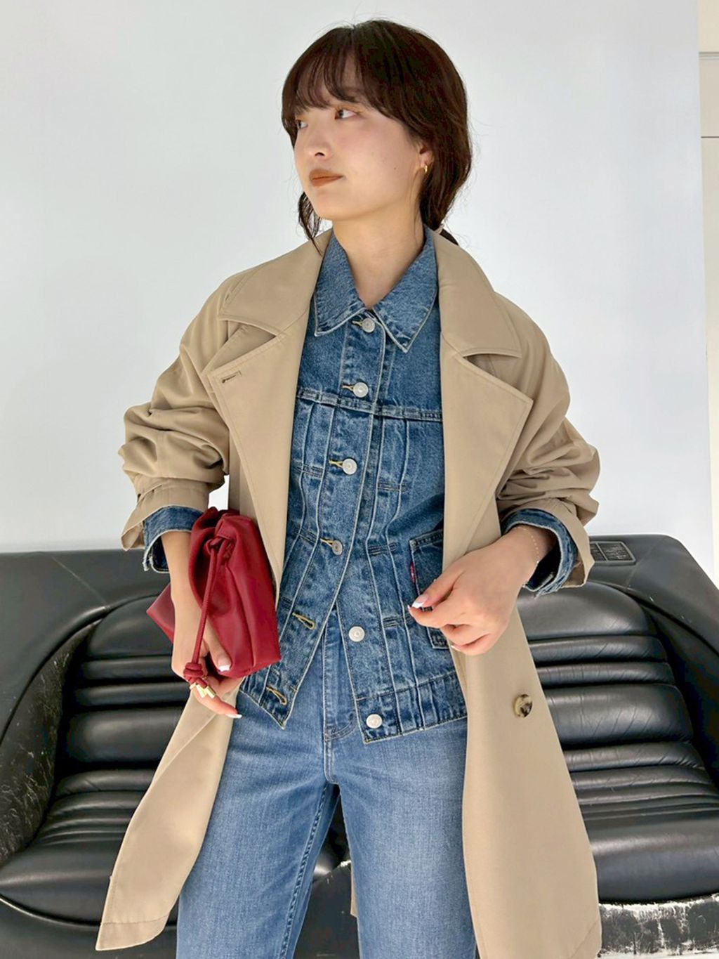 追加予約》Levi's/リーバイス SLOBE別注 BALLOON SLEEVE TRACKER