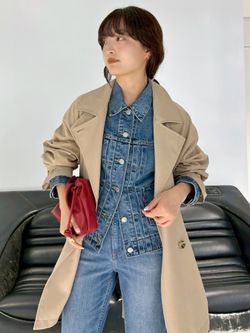 追加》Levi's/リーバイス SLOBE別注 BALLOON SLEEVE TRACKER デニム