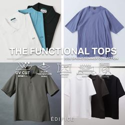 夏の新定番】品よく着る、大人の機能トップス｜EDIFICE｜EDIFICE