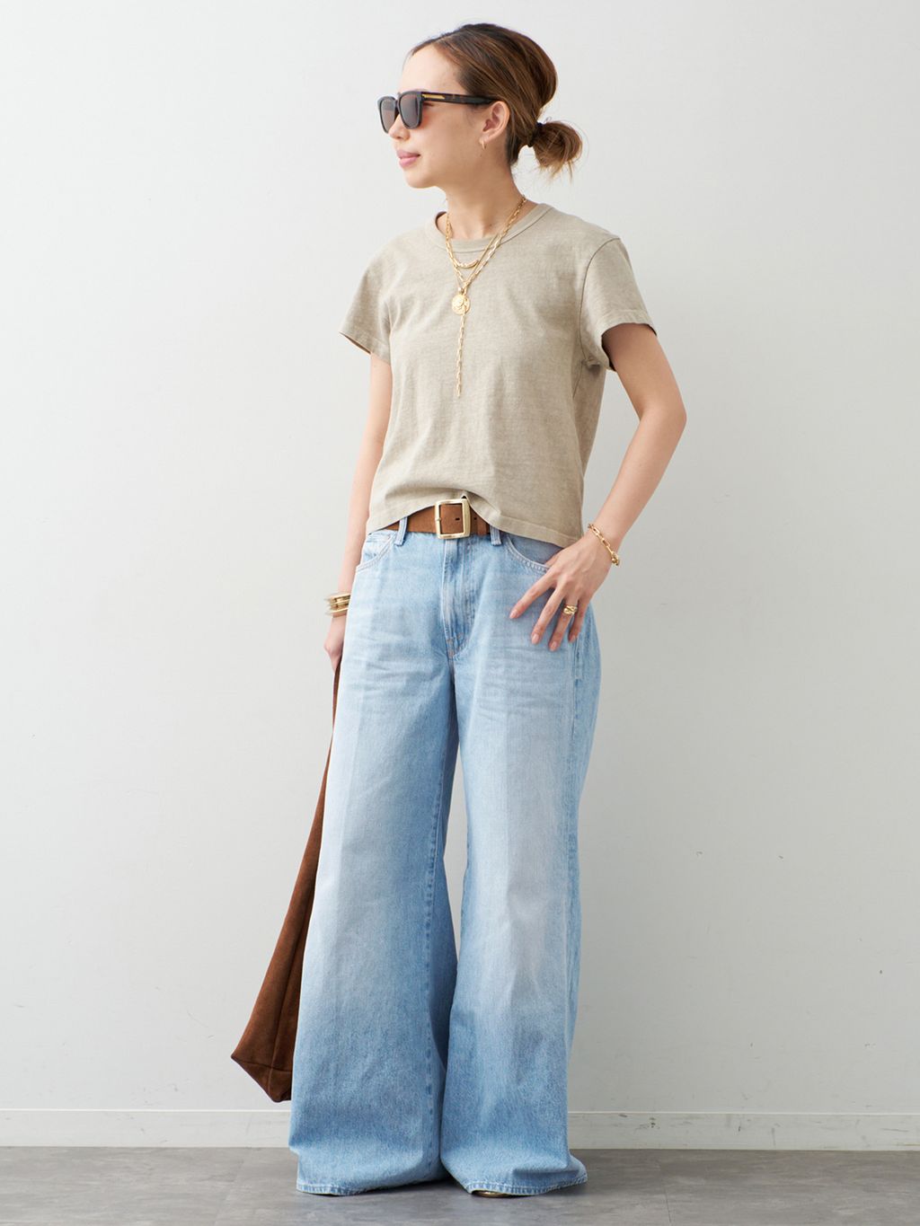 トップス deuxiem classe MOTHER/マザー】The Ditcher Roller Zip Skimpのコーディネート