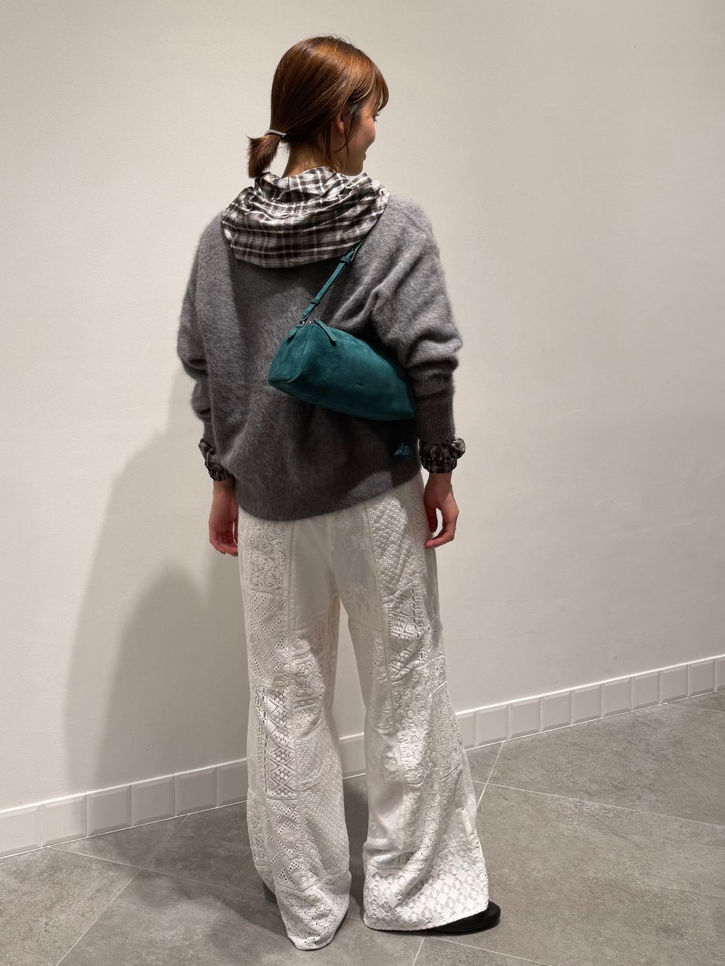 IENA LA BOUCLE フォックス カシミヤ Vカーディガンのコーディネート