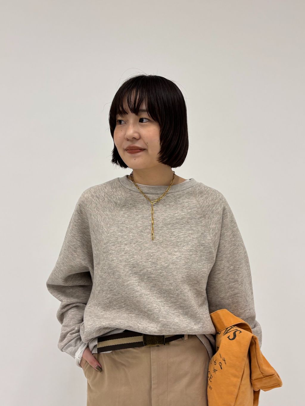 YAKMixスエットオーバートップスのコーディネートスナップ（kyoka