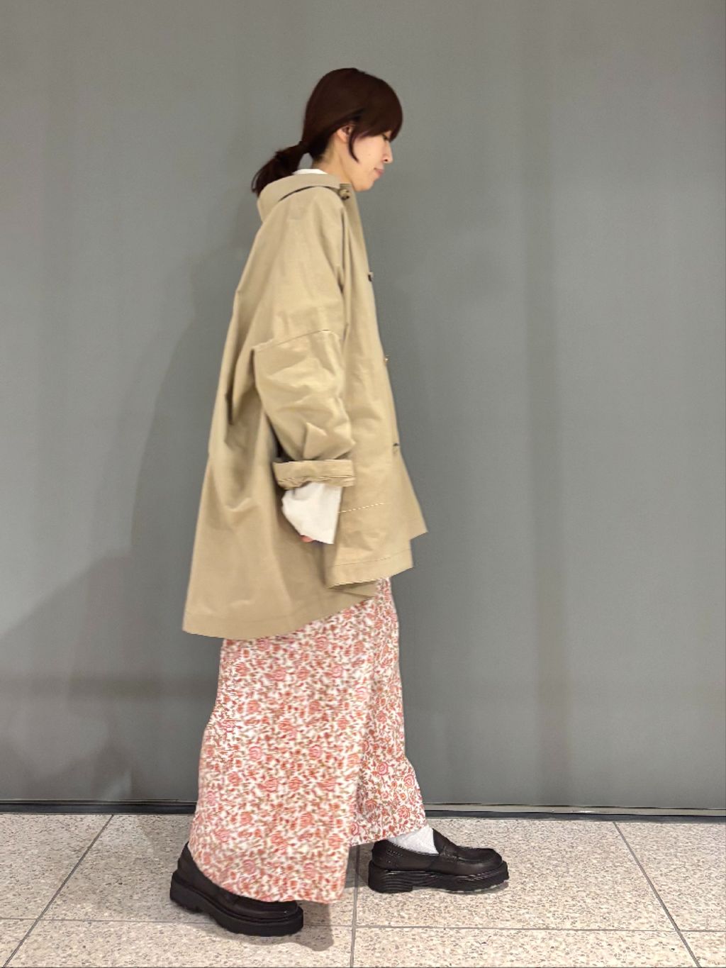 ボイルフラワーパンツのコーディネートスナップ（S.S）｜journal
