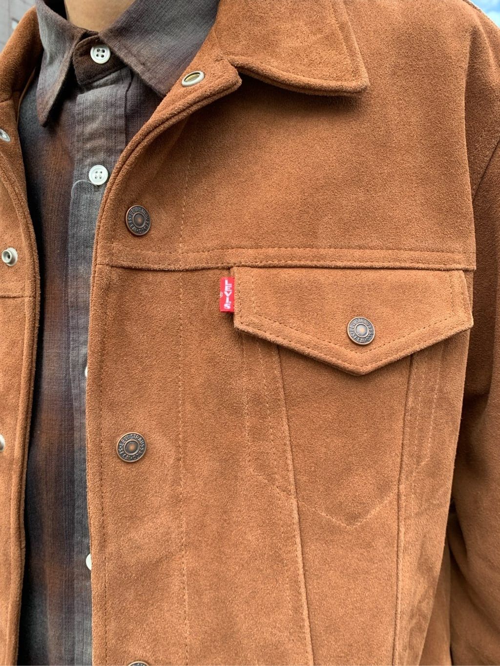 LEVI'S(R) / リーバイス(R) 別注 TYPE III スエード トラッカー