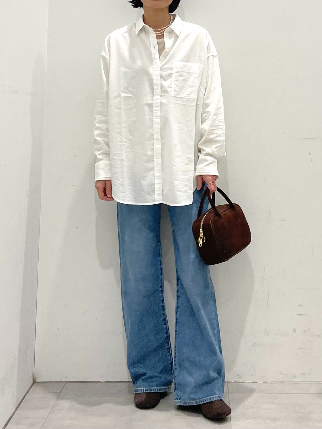 別注【LEVI'S】COLLARLESS XL TRUCKER：デニムジャケットの