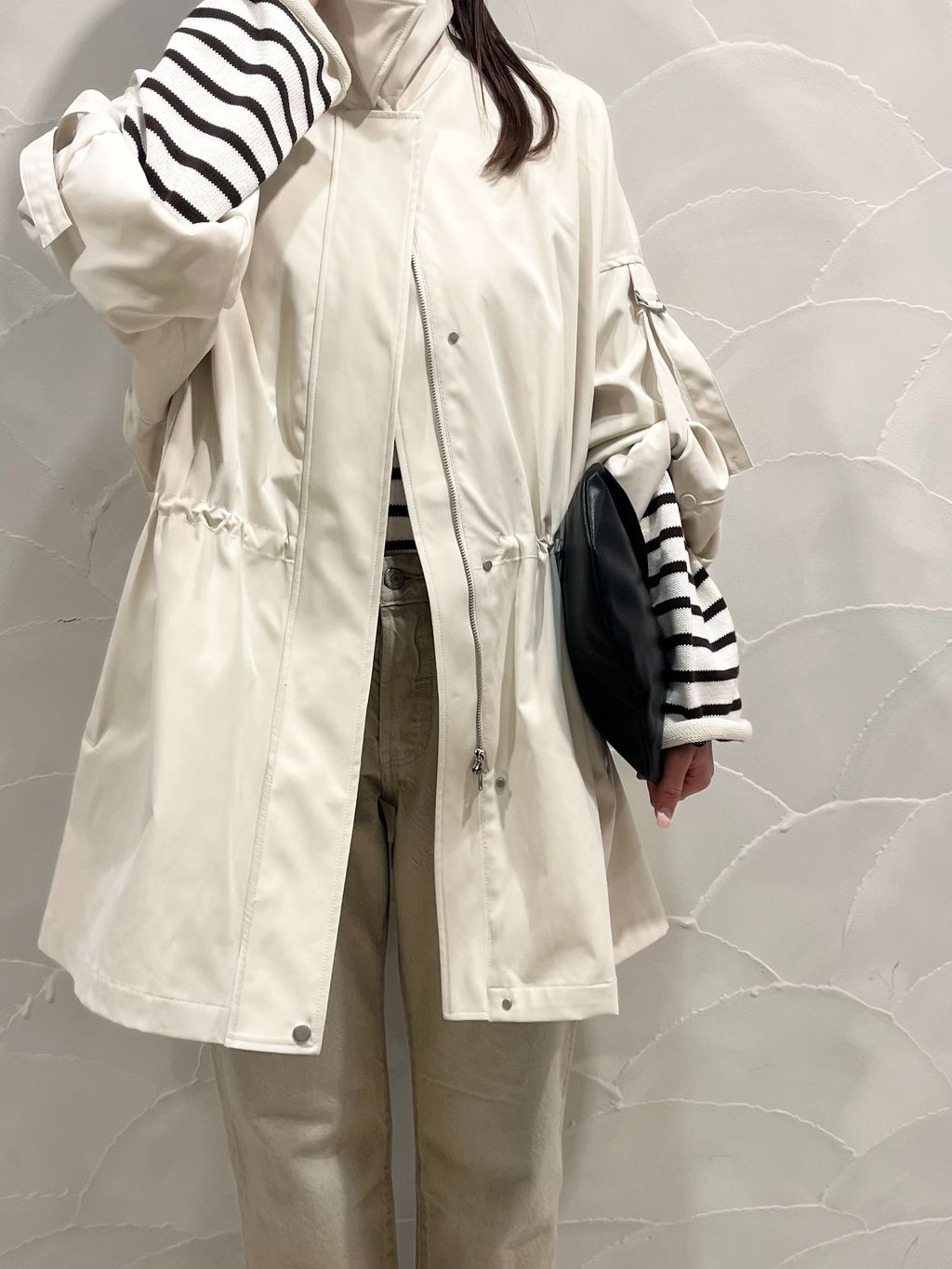 switch look blousonのコーディネートスナップ（asami）｜SLOBE IENA