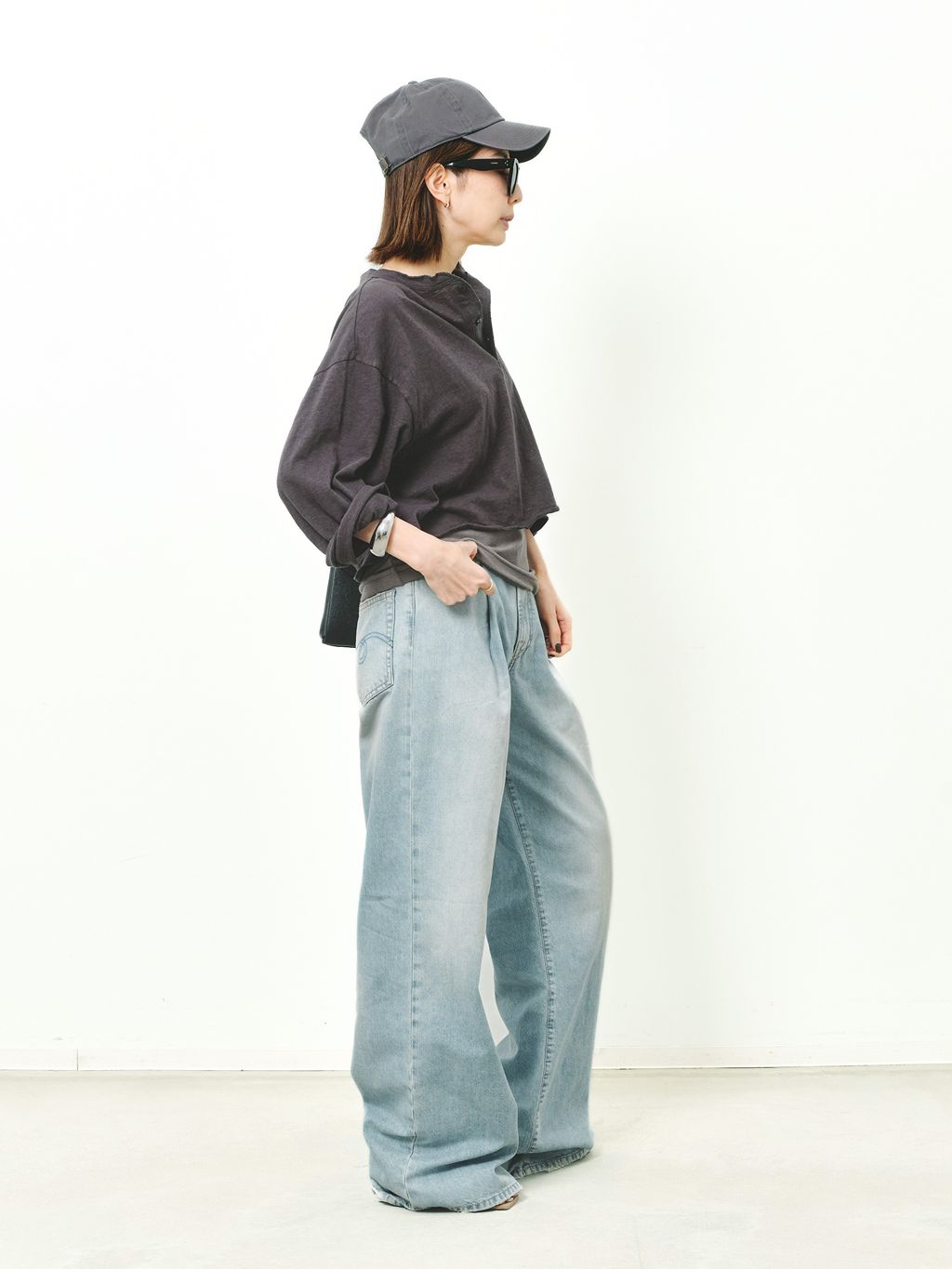GOOD GRIEF!/グッド グリーフ】 HENLEY SHORT TOPのコーディネート