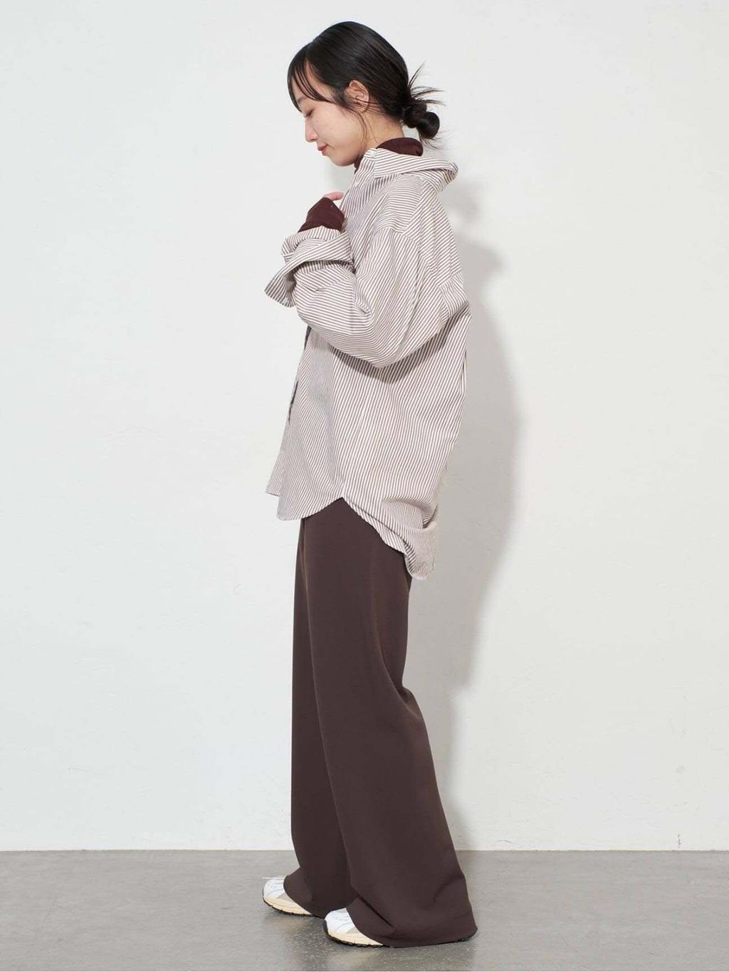 WEB限定/追加》HAPPYCOLOR SHIRTのコーディネートスナップ（rako