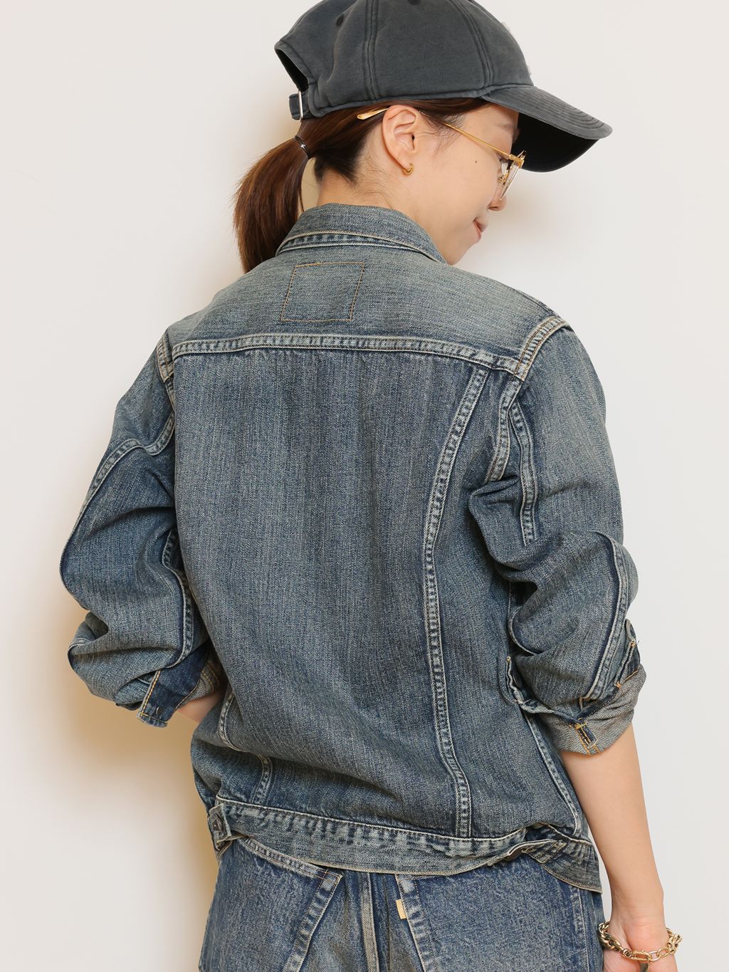 STAMMBAUM/シュタンバウム】DENIM ジャケットのコーディネートスナップ