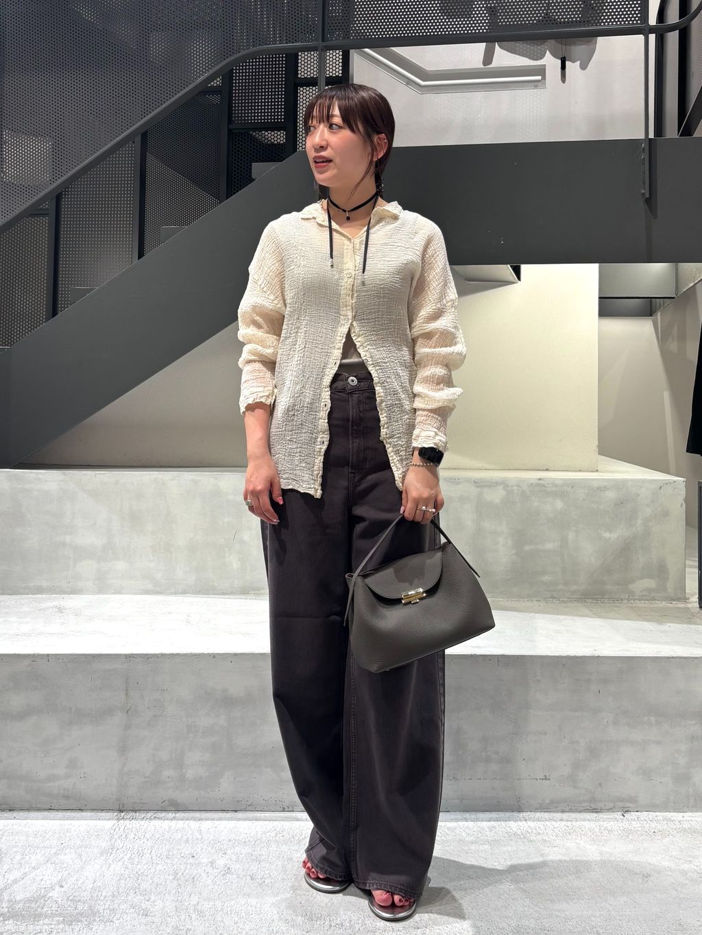 追加》LES ATELIERS FRANCAIS DE CONFECTION Blouse Desert