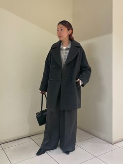 別注【TICCA / ティッカ】テントコートのコーディネートスナップ