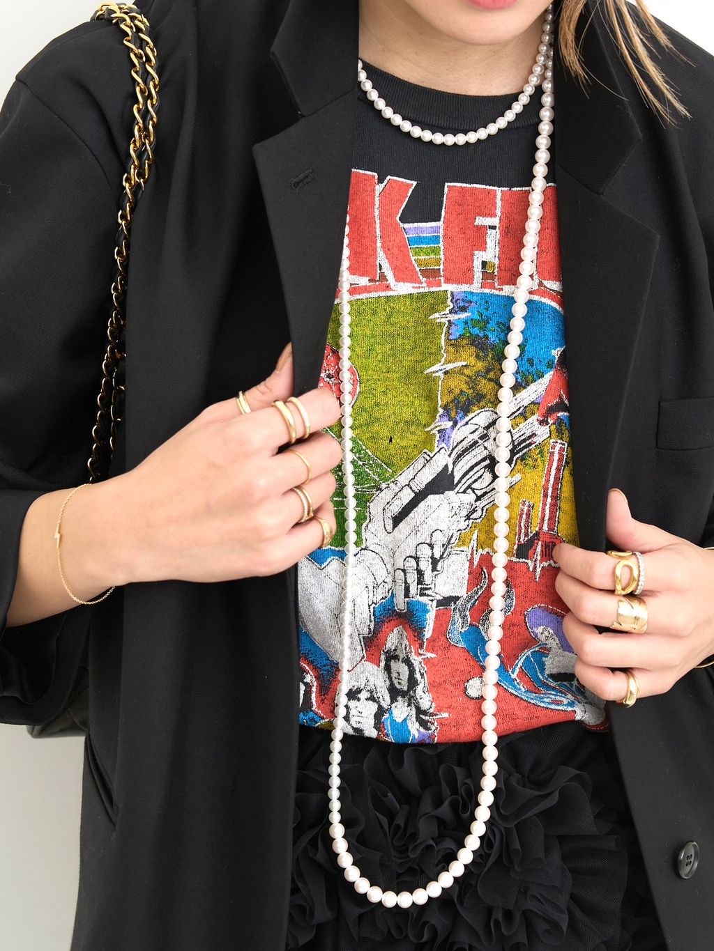 Col Pierrot/コル ピエロ】 TULLE FLOWER SKIRTのコーディネート