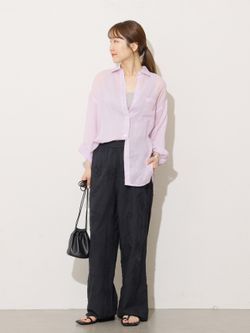 WEB限定追加予約》［2点セット］メランジツイルセットアップの