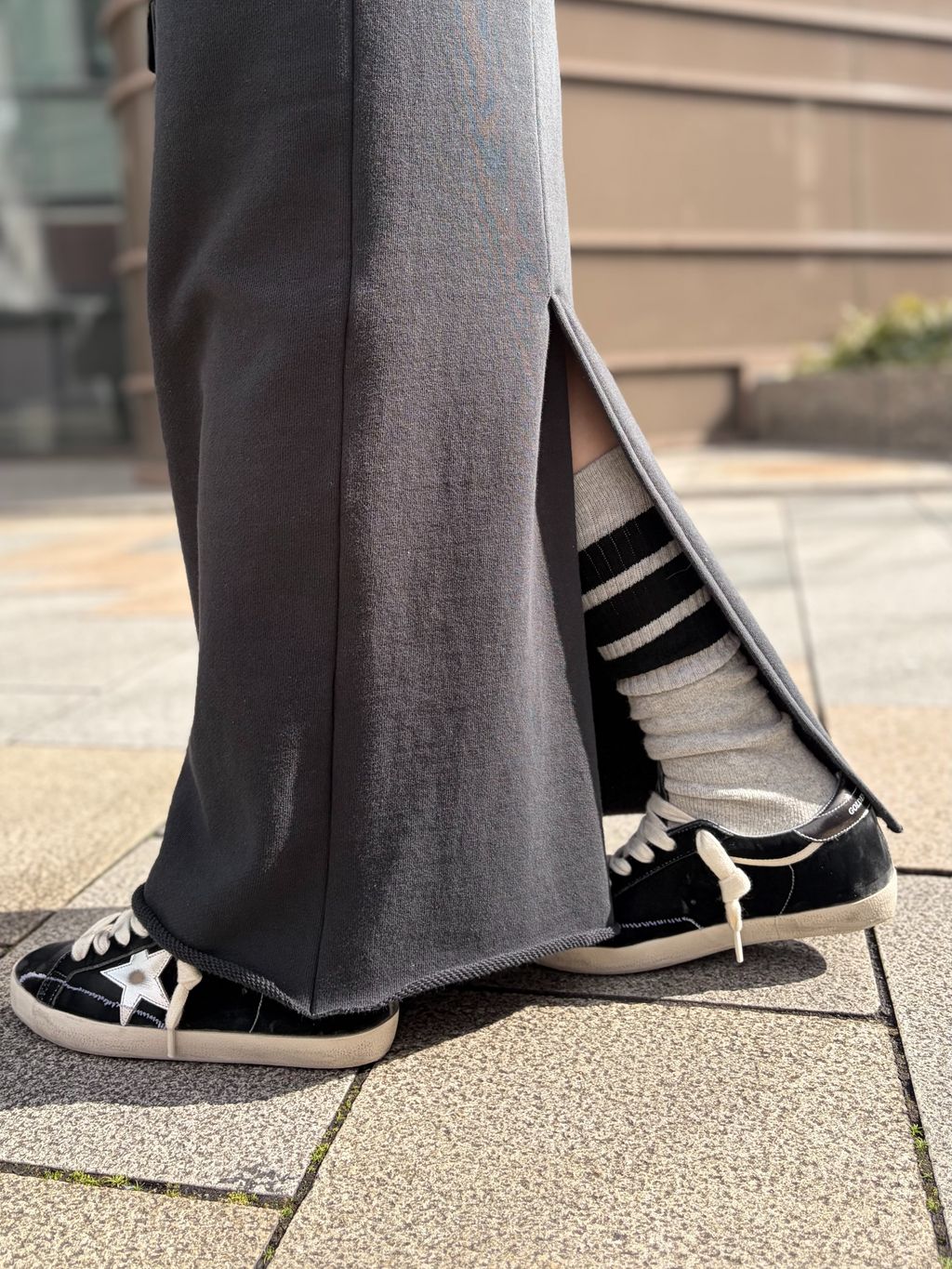 AMERICANA/アメリカーナ】 SWEAT SKIRTのコーディネートスナップ