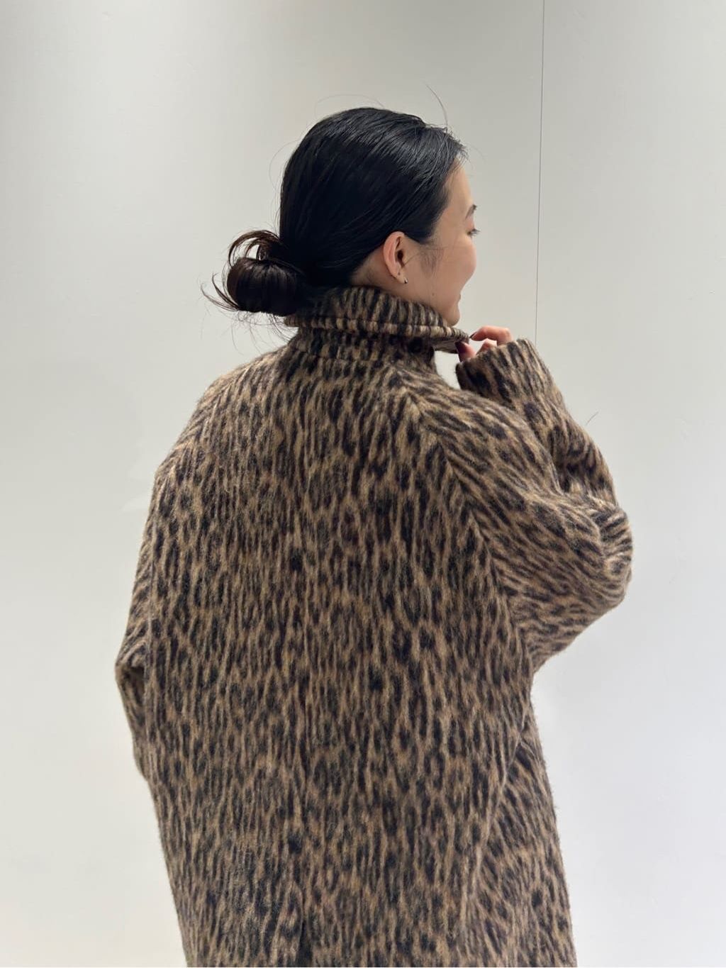 TICCA / ティッカ レオパードシャギーピーコート 0243410252の