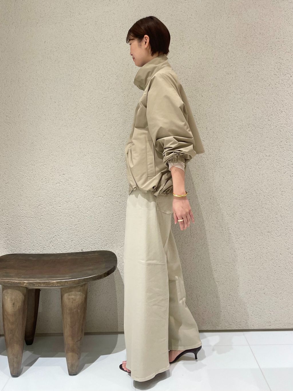 TRADITIONAL WEATHERWEAR 別注 ブルゾンのコーディネートスナップ