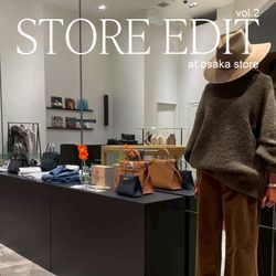STORE EDIT vol.2｜大阪店にてジェーン・バーキン日記が販売開始