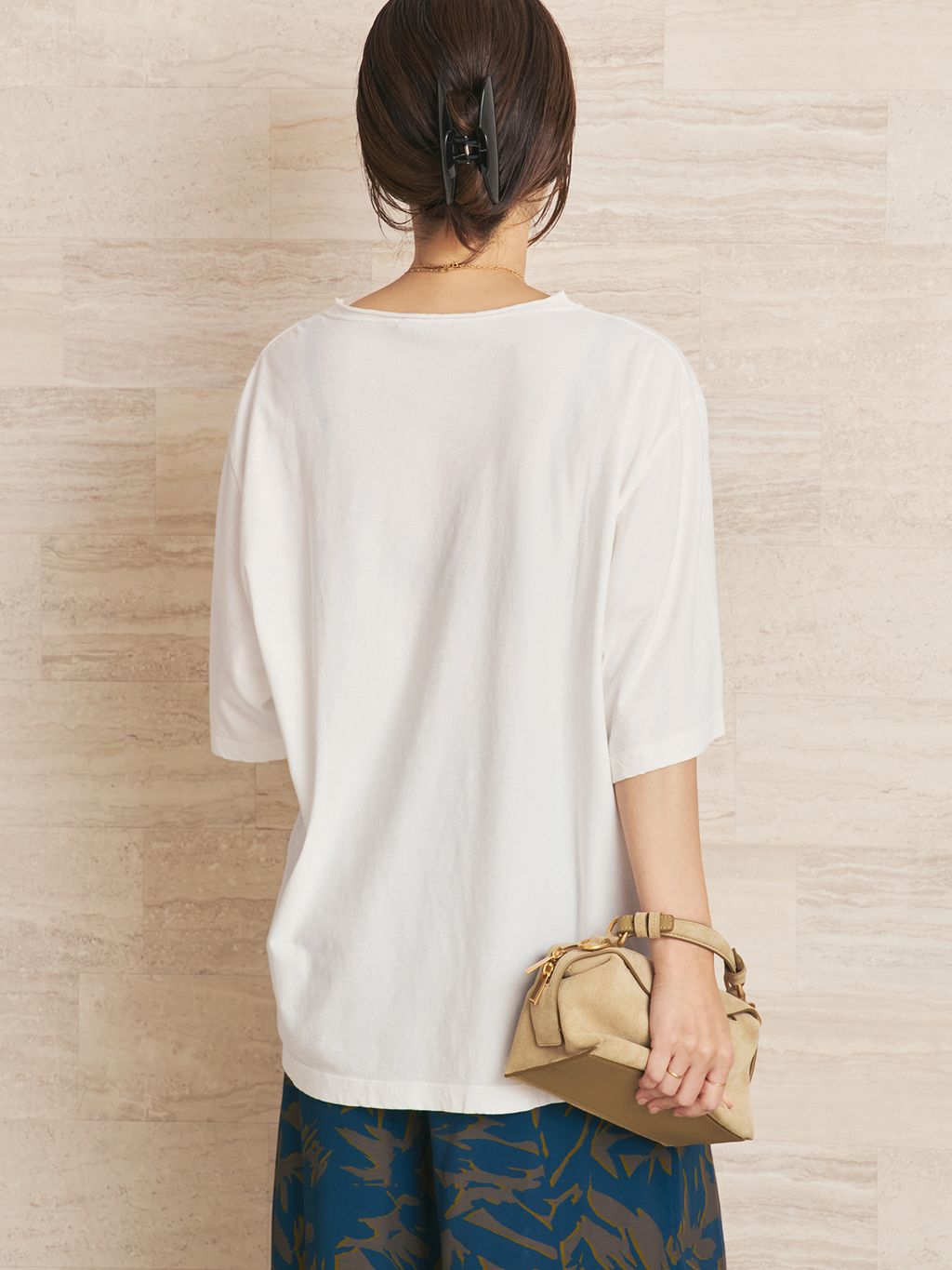 Pigment over TEEのコーディネートスナップ（yoshie）｜Plage