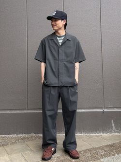 吸水速乾＆高通気性＆セットアップ着用可】FADE GRAPH POINT シャツの