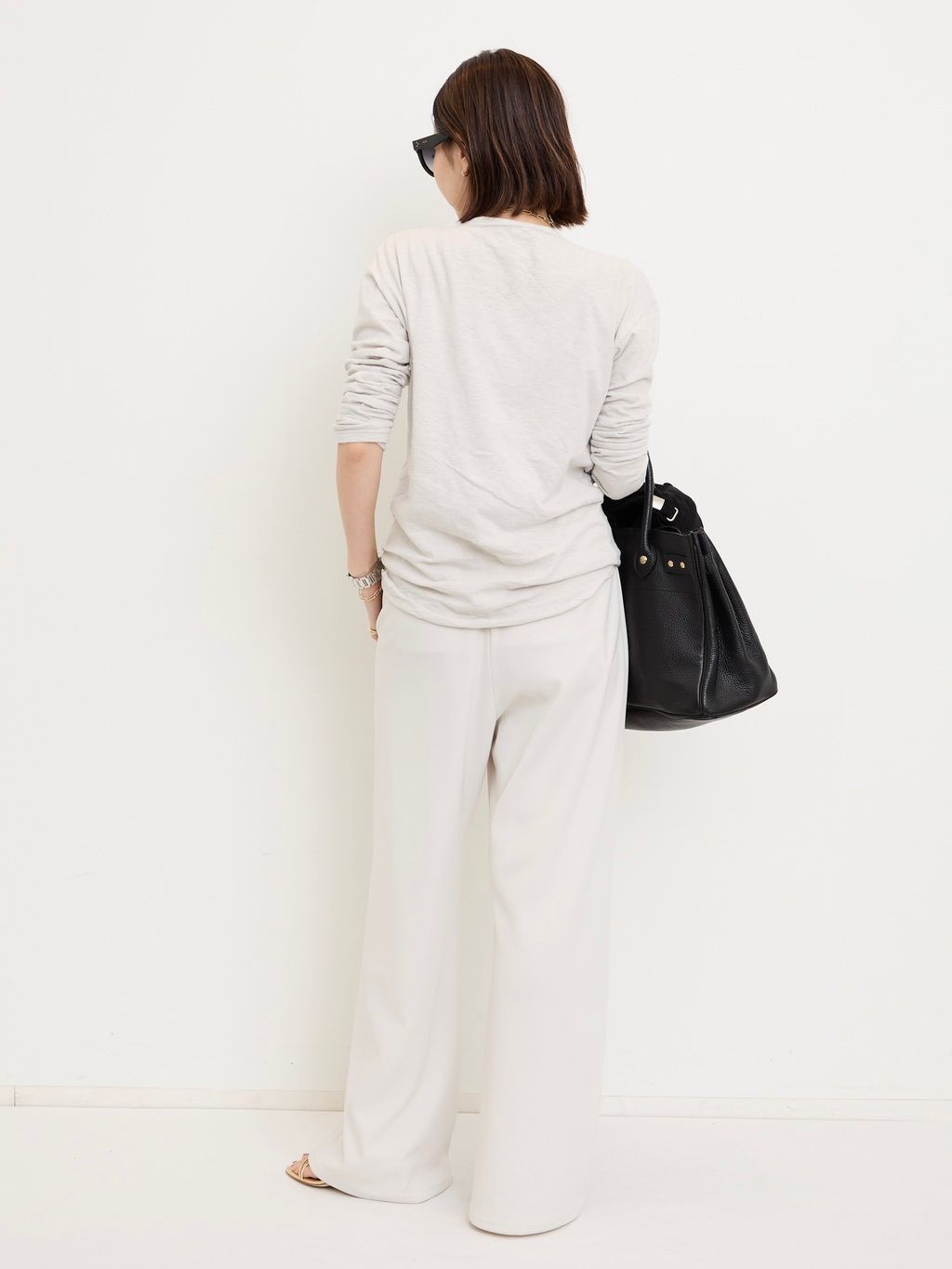 WIDE PANTSのコーディネートスナップ（BUYER.Y）｜L'Appartement