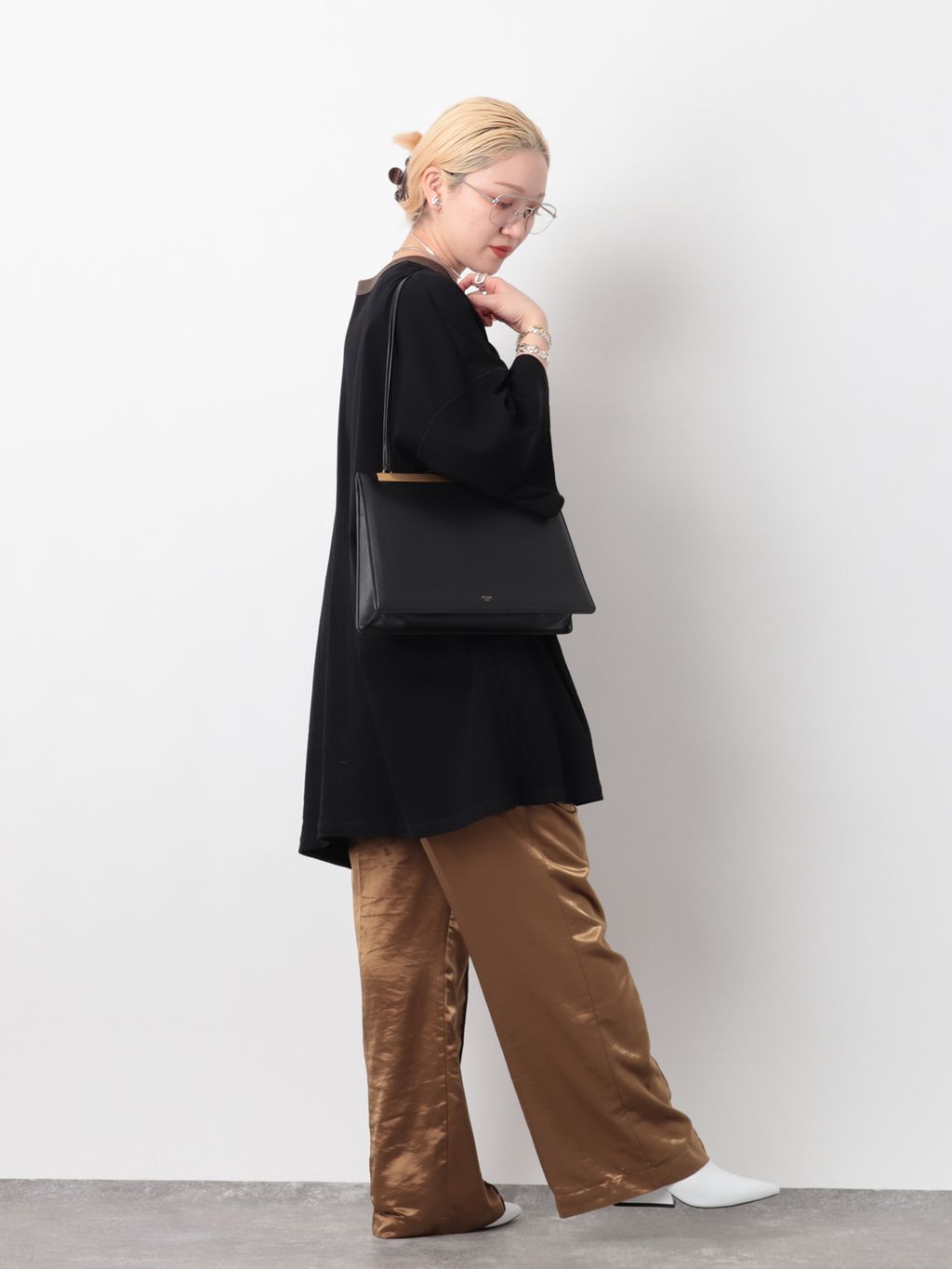 CELINE/セリーヌ】Clasp bag mediumのコーディネートスナップ（Yuumi
