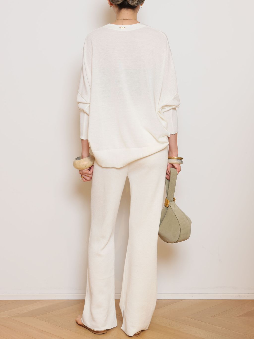 AMANU/アマヌ】THE ZAMBIA STACKED RING バッグ(SUEDE)の