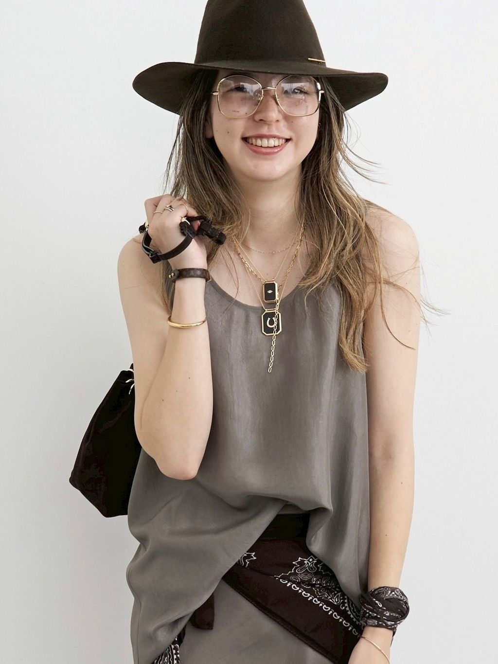 TWILL VINTAGE TANK TOPのコーディネートスナップ（BUYER.N）｜L