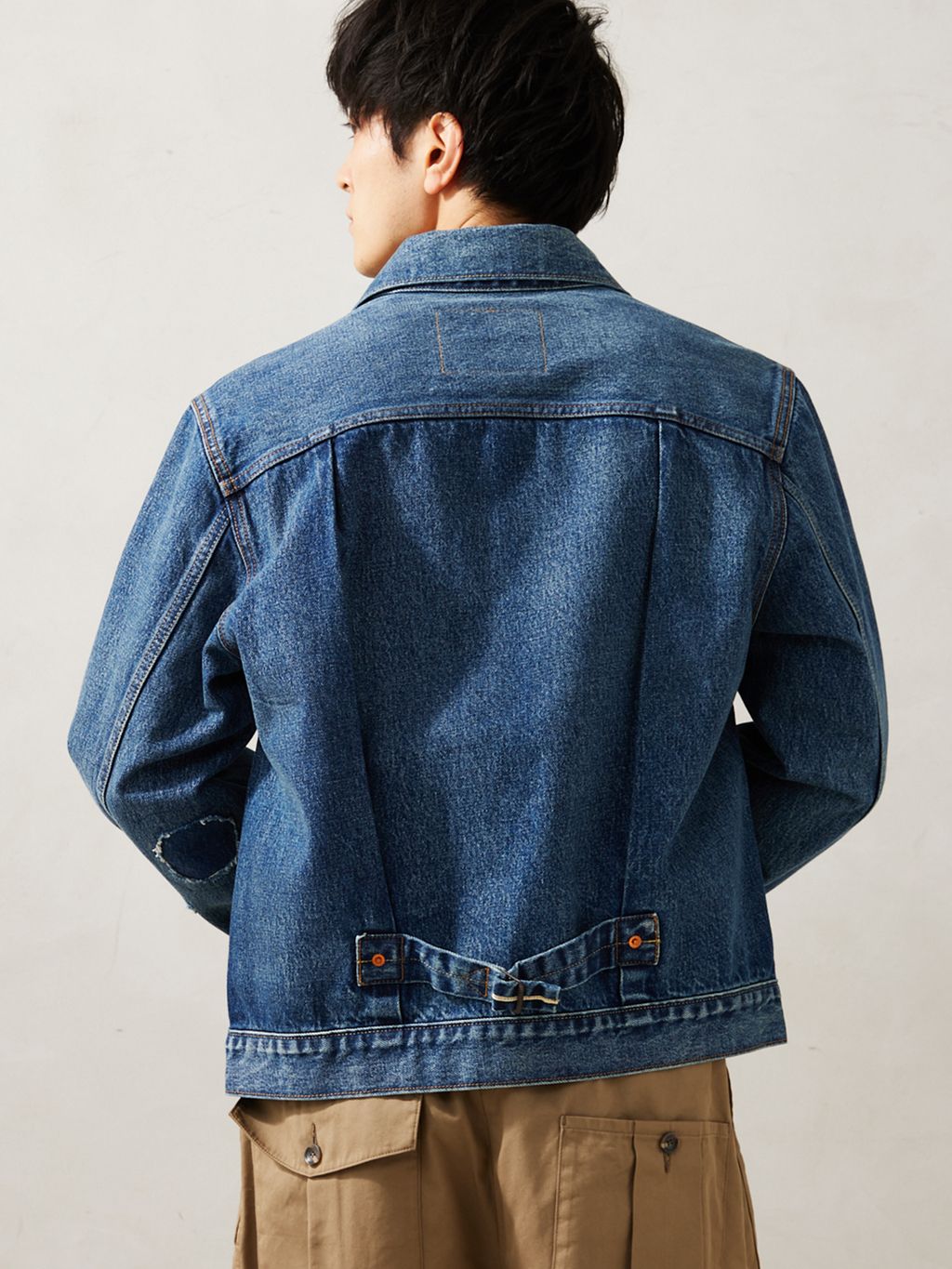relume デニムジャケット インディゴ LEVI'S(R)/リーバイス(R)】別注 1st JKT Selvedge INDIGOの
