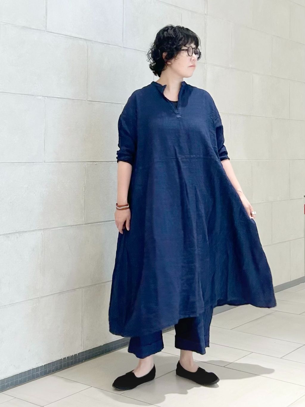 MANUELLE GUIBAL】 DRESS MAO NATSUのコーディネートスナップ（A.N