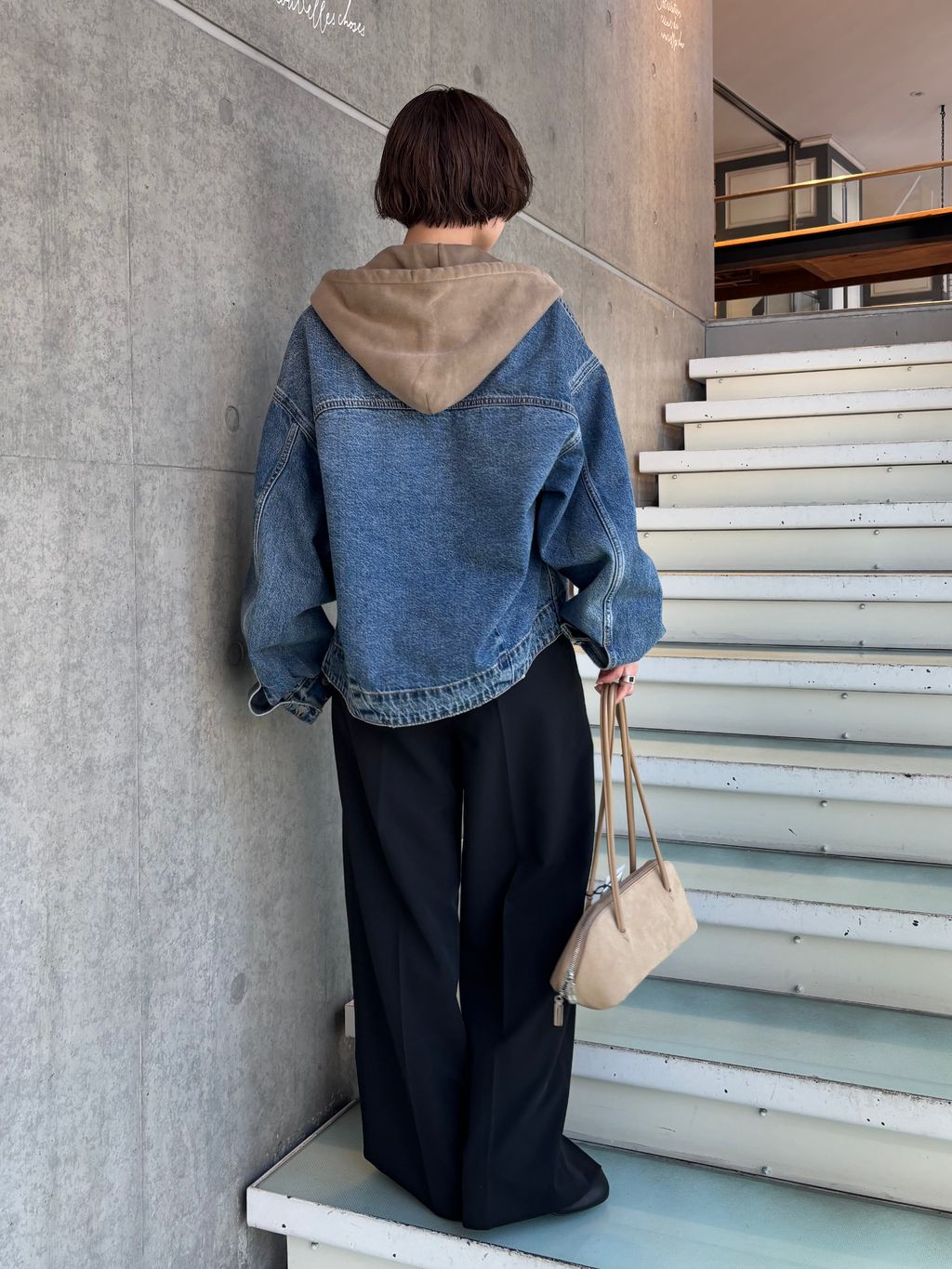 追加》Levi's/リーバイス SLOBE別注 BALLOON SLEEVE TRACKER デニム