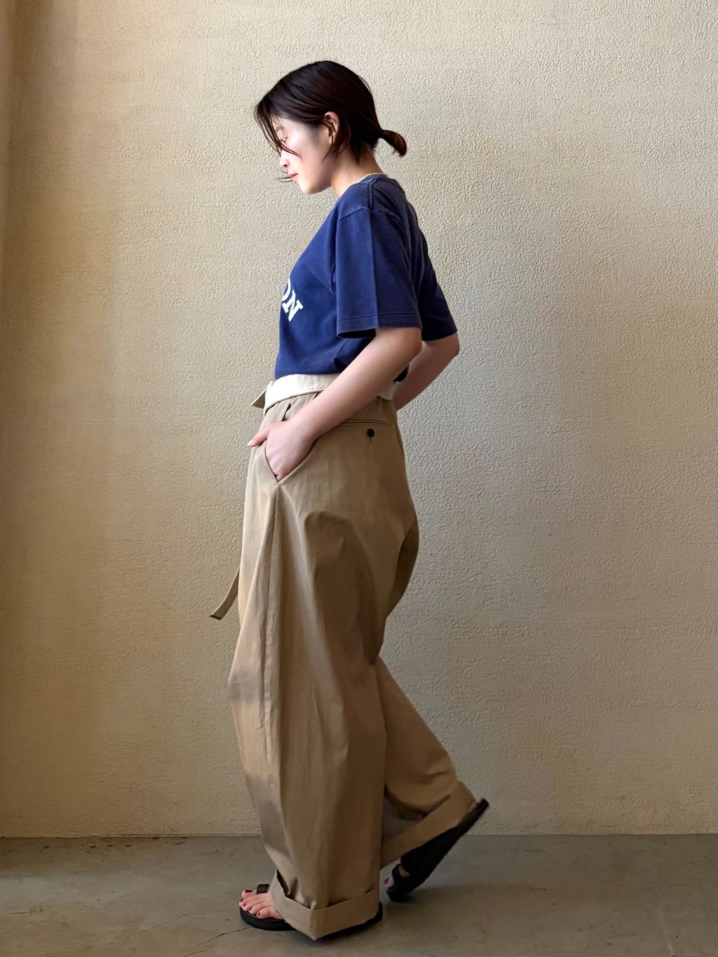 25SS ジャーナルスタンダードラックス　 SUNDAY　ハンサムチノパンツ SUNDAY ハンサムチノパンツのコーディネートスナップ（A.D）｜journal