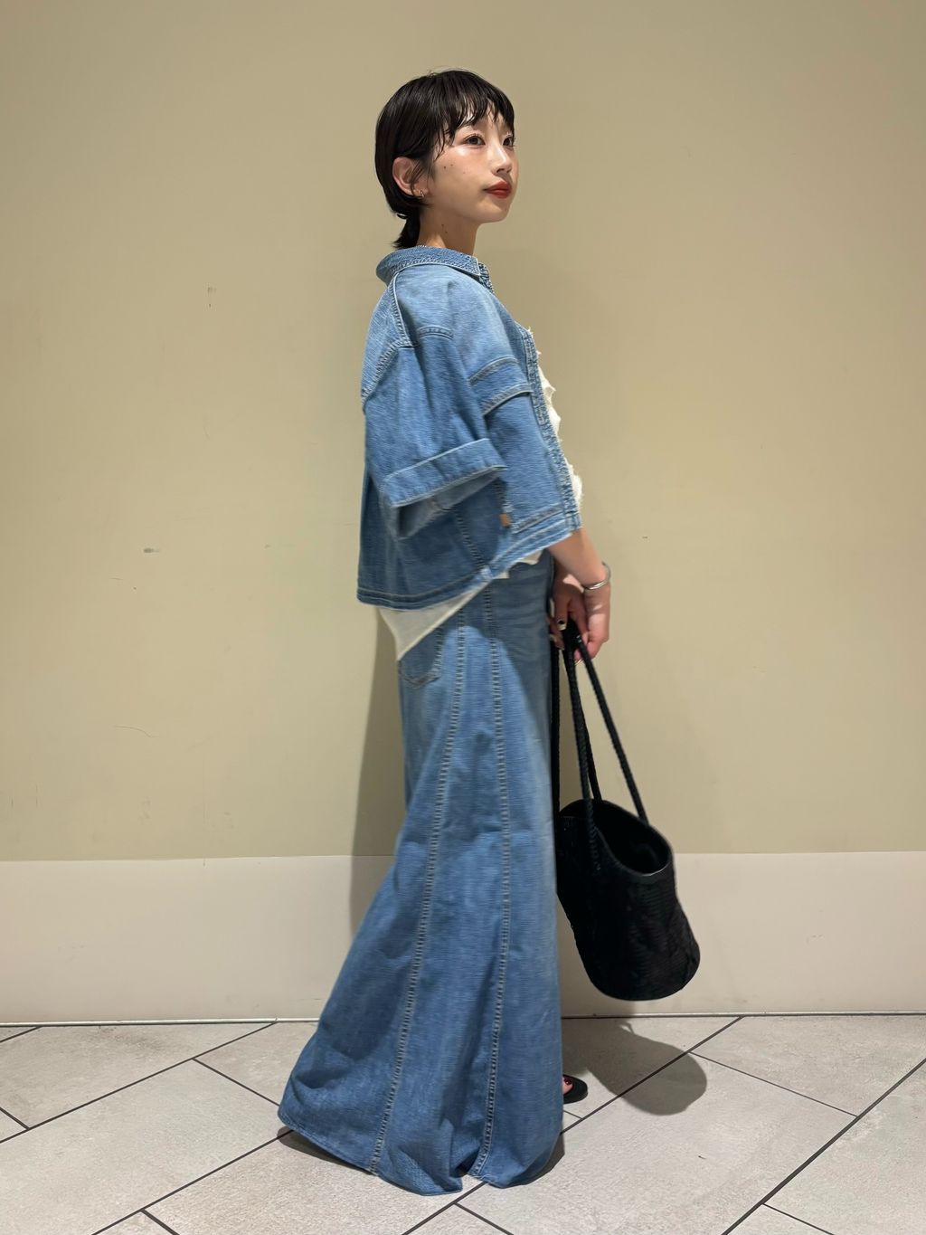 5 1/2 HALF Sleeve Shirtのコーディネートスナップ（Sakuma）｜Spick